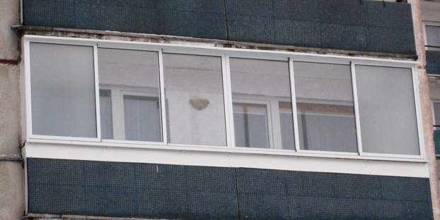 Balkonų stiklinimas