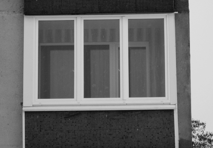 Balkonų stiklinimas PVC langais